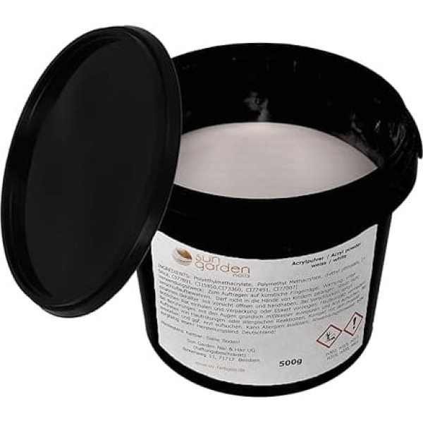 Acrylic Powder White 500 g Acrylic Powder Nail Design Acrylic Nails Nail Modelling Fingernails Nail Design