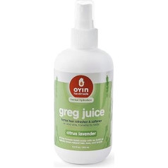 Oyin Handmade Greg Juice Herbal Leave-In Hair Tonic, 8.4 Ounce