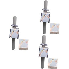 Healeved 3 Sets Cold Perm Paper Tool Perm Solution for Hair Perm Paper for Hairdressers Permanent Paper Holder Hair Styling Device Perm Paper Bracelet Hair Fabric Sports