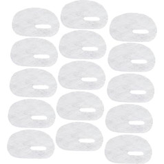 minkissy 50 Blatt Wasserlösliches Gänseeiauge augenpflaster Augenfilm Augenmaskenblatt Augenklappen Augenmaske zum Schlafen frauen augenmaske verschönernde Augenmasken Vlies Weiß