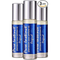 Pure Instinct Roll On 3 Pack - Pheromone Infused Perfume/Cologne