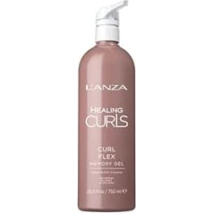 L'ANZA Nourishing Curl Gel - For Strong, Long-Lasting and Visible Hold - Sulphate Free, Paraben Free (750ml)