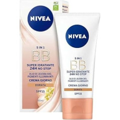 NIVEA Face Day Cream, Medium to Dark Tinted Moisturiser, 50 ml, Pack of 3