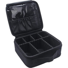 Verdant Touch Makeup Storage Bag, Makeup Storage Bag with Removable Compartments, Large Capacity, Travel Cosmetic Bag, Zipper, Multifunction Toiletry Bag for Makeup, multicoloured