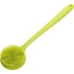 rosenice Soft silicone body brush shower brush with long handle