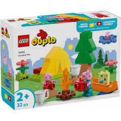 duplo peppa pig ķieģelīši 10452 kempinga ceļojums