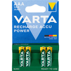 82-671# Akumulators r3 ni-mh aaa 550mah varta solar