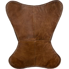 Atmosphera Createur D'interieur Atmosphera Dario Cover Cognac Leather Cognac Brown