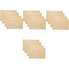 Cabilock 4 Sets PVC Table Set Rugs Kitchen Table Mats Table Place Kitchen Insulation Mat Table Protector Tripod Frame Washable Place Mat Heat Insulation Pad Bowl Mats 4 Pieces x 4