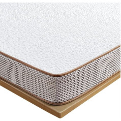 Bedstory [New Technology] Mattress Topper, 180 x 200 cm, Memory Foam, 7.5 cm, Mattress Topper made of Foam with Gel Plus, Breathable, Premium High Density Foam, Removable and