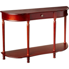 Frenchi Furniture Frenchi Home Interior Decoration Console Sofa Table with Drawer, Wood, Espresso