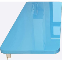Generisch Wandmontierter Klapptisch für Waschküche, Küche, schwimmender Schreibtisch, platzsparend, zusammenklappbar, Werkbank mit 70 kg Tragkraft