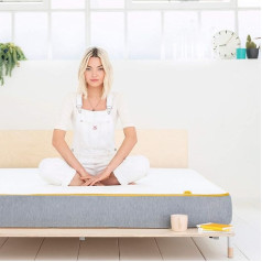 EVE Hybrid Mattress, Grey, UK Double 135 x 190 cm