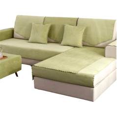 ‎Rpixc RPixc Waterproof Couch Cover Anti-Urine Sofa Covers Pet Sofa Protective Cover Sofa Cover for Pets Dog, Sectional Sofa Non-Slip Dirt-Resistant Sofa Cover, Khaki, 70 x 210 cm