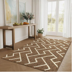 Biscpro Doormat Mat, Dirt Trapper Mat Indoor 90 x 150 cm Non-Slip Floor Mats, Washable in Washing Machine, Indoor and Outdoor Door Mat, for Entrance Area, Outdoor, Foot Mats Front Door