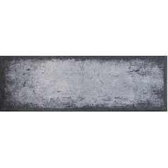 wash+dry Door Mat Surface: 100% Cotton, grey, 60 x 180