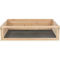 TRIXIE Indoor Enclosure, Sea Black, Wood/Plastic