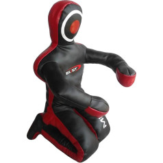 MMA Dummy Judo Grappling Dummy Punch Bag Brazilian BJJ JIU Jitsu Sitting Position Dummy Wrestling Martial Arts Boxing Karate Training Dummy (unfilled)
