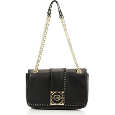 Love Moschino Ladies Black Shoulder Bag, black