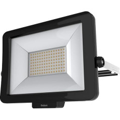 Theben 1020697 theLeda B50L W BK LED Spotlight with 50 W, 360° Rotation, 3000 K, Warm White