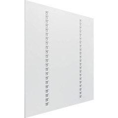 LEDVANCE Panel Light LED: for Ceiling, Panel IndiviLED 600, 33 W, 220... 240 V, Beam Angle: 70, Warm White, 3000 K, Housing Material: Steel, IP40, Pack of 1