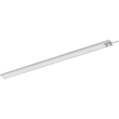 LEDVANCE LINEAR Flat Under-Cabinet Light 60 cm, 4 W, 340 lm, CCT White Light Function for Adjusting Between Warm and Cold White (3000 K to 6500 K), Non-Contact Switching On/Off, Protection Class IP20