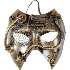 Widmann - Steampunk Mask, Masquerade Ball, Theme Party, Carnival