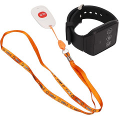 Elprico Pager for Nurses, Wireless Smart Call System, Panic Call Button for Elderly, Nurse Emergency Patient Aid System for Home