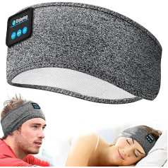 Headband Headphones - Wireless Sports and Sleep Headphones Bluetooth Headband - Sleep Headphones Music Headband Sleep Headphones Perfect for Side Sleepers, Sports, Training, Jogging, Yoga, Travel