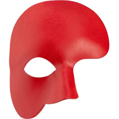 Andracor Venetian Mask - Phantom Red Venetian Leather Mask