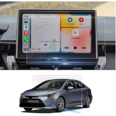 BSTW Compatible with 2022 2023 2024 Toyota Corolla Cross Hybrid Touring Sports Navigation Screen Protector 10.5 Inch Nano Screen Protector 6H Scratch-Resistant 2024 Toyota Corolla Accessories [Pack of