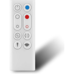 Replacement White Remote Control Compatible with Dyson AM09 Hot and Cold Fan Cooling Heater