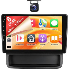 8 Core 6+128G Android Autoradio für Opel Vivaro A 87R Renault Trafic II Nissan Primastar 2010-2014 10.1 Zoll Wireless Carplay Radio Android Auto GPS WiFi Mirror Link Bluetooth FM/RDS/EQ Rückfahrkamera