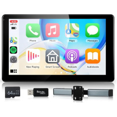 Hodozzy Carplay Car Radio, Car Rear Seat Radio