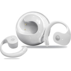 EEAABBR Bluetooth Headphones, Wireless, Open Earbuds, Bluetooth 5.3, HiFi Sport Headphones with 4 Microns, Comfortable and Ergonomic Ear Hook, 50 Hours Battery Life, Clear Call Quality