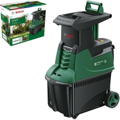 Bosch AXT 25 TC Turbine Shredder (2500 W; Suitable for Wood and Hard Garden Waste; Integrated Collection Box 53 Litres; Boxed)