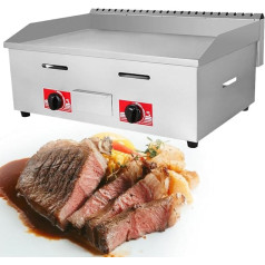 XCSCUK Commercial Desktop Gas Grill Plate Flat Grill Plate Picnic Grill Pan Steak Egg Pancake