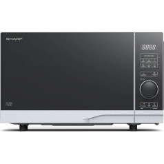SHARP PS204AES Microwave 700 W 10 Power Levels Defrost Function 455 x 274 x 334 cm Silver