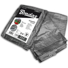 Reinforced Fabric Protective Tarpaulin 200 g/m² 10 x 10 m