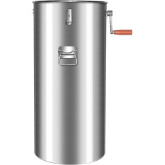 Honey Shaker 2 Frame Stainless Steel Manual Tangential Extractor Honey Shaker Honey Separator Stainless Steel Honey Extractor