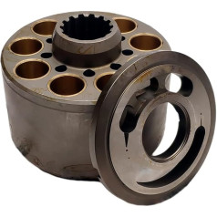 Cilinderblok en klepplaat right compatible with Kawasaki K3V112, K3VL112 XJBN-01040 door Handok Hydraulic