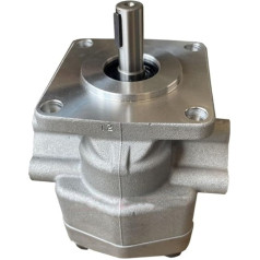 ZAJYZZF Industrielle Zahnradpumpe Hochdruck-Zahnradpumpe HGP-2AY-F8R/12R/4R/6R/11R/9 Hydraulikpumpe(Hgp1af1r2 Hole Installation)