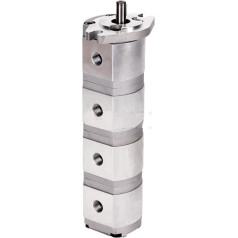 Hydraulic Gear Pump HGP-1111A kleine Vierbett-Zahnradpumpe Mini-Serie Hydraulikölpumpe(HGP-111A-F3-3-3-3R)