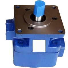 Hydraulic Gear Pump YB1-12 YB1-16 YB1-20 YB1-25 Hydraulische Druck Doppel Flügelzellenpumpe Ölpumpe(YB1-12)