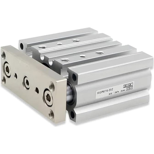 MGPM/MGPL pneumatischer kompakter Führungsstangenzylinder mit drei Stangen, MGPM12-10Z/MGPM12-20Z/MGPM12-25Z/MGPM12-30Z/MGPM12-40Z/MGPM12-50Z (MGPM12-75Z)