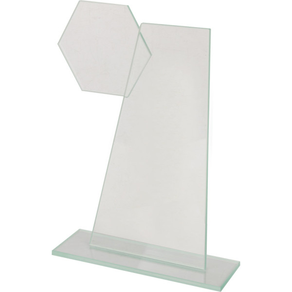 Stikla trofeja / 25 cm