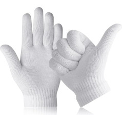 Bujingyun Full Finger Knitted Gloves Warm Mid-Winter Favour for Boys and Girls