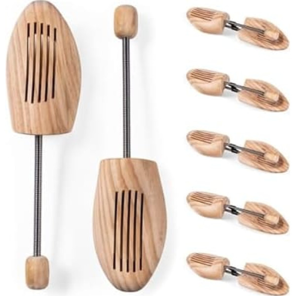 Blumtal Schuhspanner für Damen und Herren - Schuhdehner als Knick- und Faltenschutz aus Echtholz, atmungsaktiv, verschiedene Größen, auch für Stiefel oder Sneaker geeignet