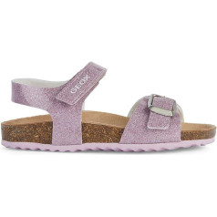 Geox Girls' J Adriel Girl C Sandals