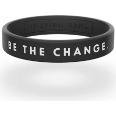 Helping Band - Silicone Bracelet - World Savers in Action I Size S-XL - Supports WWF Projects - Silicone Bracelet for Men and Women - Rubber Bracelets